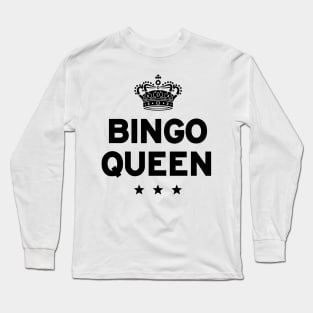 Bingo Queen Bingo couple Long Sleeve T-Shirt